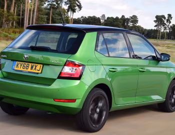 Skoda Fabia "Colour Edition" [UK-spec] (NJ) '2018–21