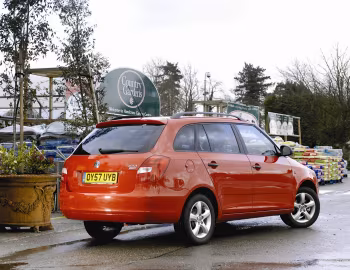 Škoda Fabia Estate [UK-spec] (5J) '2007–10