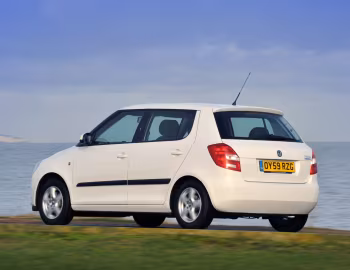 Škoda Fabia GreenLine [UK-spec] (5J) '2009–10