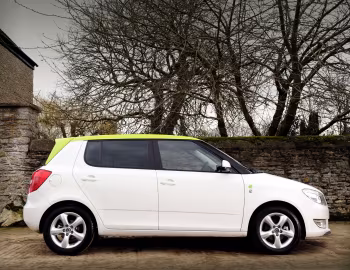 Škoda Fabia GreenLine [UK-spec] (5J) '2010–15