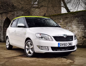 Škoda Fabia GreenLine [UK-spec] (5J) '2010–15