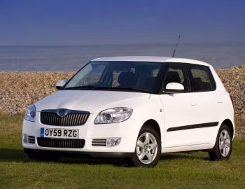 Škoda Fabia GreenLine [UK-spec] (5J) '2009–10