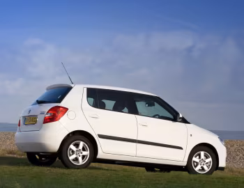 Škoda Fabia GreenLine [UK-spec] (5J) '2009–10