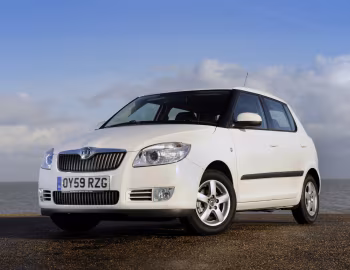 Škoda Fabia GreenLine [UK-spec] (5J) '2009–10