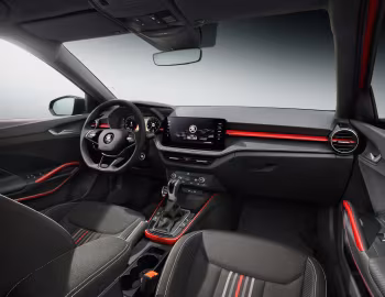 Painel frontal Škoda Fabia Monte Carlo [Worldwide] '2022–pr.