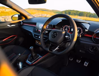 Interior Škoda Fabia Monte Carlo [UK-spec] '2022–pr.