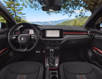Painel frontal Škoda Fabia Monte Carlo [Worldwide] '2022–pr.