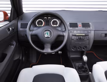 Painel frontal Škoda Fabia RS [Worldwide] (6Y) '03.2003–08.2004
