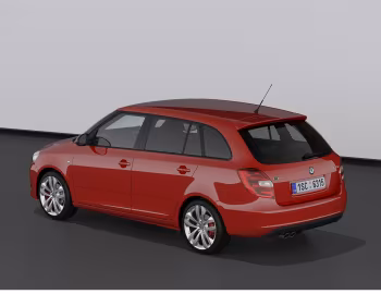 Škoda Fabia RS Combi (5J) '2010–14