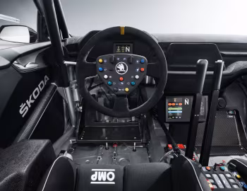 Painel frontal Škoda Fabia RS Rally2 '2022–pr.