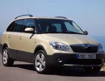 Škoda Fabia Scout Combi (5J) '2010–14