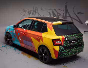 Škoda Fabia Street Art (NJ) '01.2015