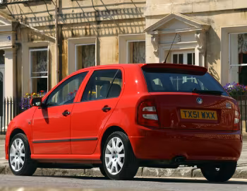 Škoda Fabia vRS [UK-spec] (6Y) '2004–07