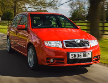 Škoda Fabia vRS [UK-spec] (6Y) '2004–07