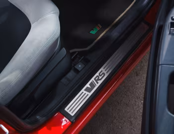 Interior Škoda Fabia vRS [UK-spec] (6Y) '2004–07