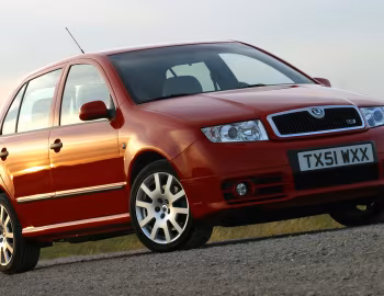 Škoda Fabia vRS [UK-spec] (6Y) '2004–07