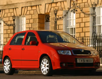 Škoda Fabia vRS [UK-spec] (6Y) '2004–07
