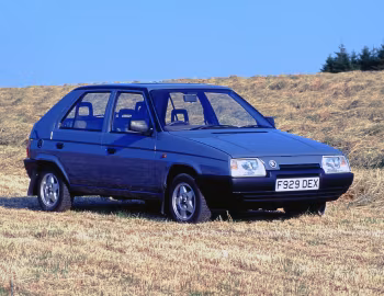 Škoda Favorit [UK-spec] (Type 781) '1988–91