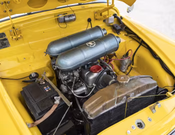 Sob o capô Škoda Felicia (Type 994) '1961–64