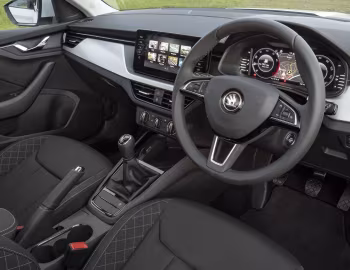 Interior Škoda Kamiq [UK-spec] '2019–23