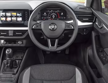 Painel frontal Škoda Kamiq [UK-spec] '2019–23