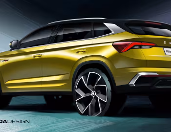Esboço (sketch) Škoda Kamiq GT [China] '2019–26