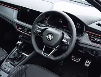 Interior Škoda Kamiq Monte Carlo [UK-spec] '2024–pr.