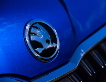 Logotipo Škoda Kamiq SEL [UK-spec] '2024–pr.