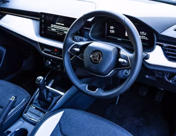 Interior Škoda Kamiq SEL [UK-spec] '2024–pr.