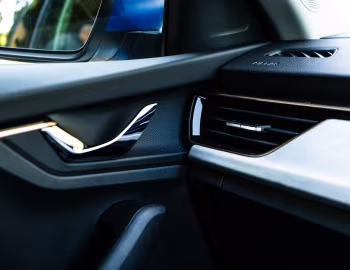 Interior Škoda Kamiq SEL [UK-spec] '2024–pr.