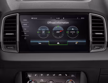 Interior Škoda Karoq 4×4 [Worldwide] '2021–pr.
