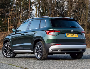 Škoda Karoq 4×4 Scout [UK-spec] '2018–22