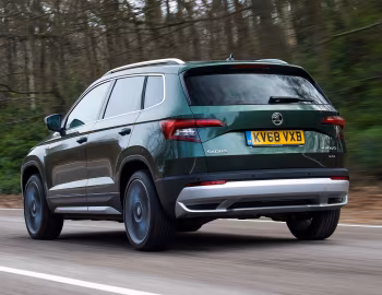 Škoda Karoq 4×4 Scout [UK-spec] '2018–22