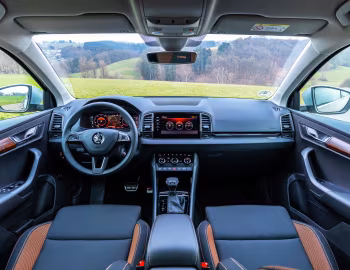 Painel frontal Škoda Karoq 4×4 Scout [Worldwide] '2018–21