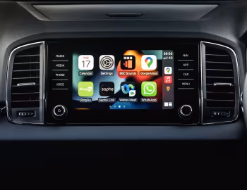 Interior Škoda Karoq SE L [UK-spec] '2022–pr.