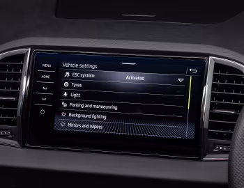 Interior Škoda Karoq Style 110TSI [Australia] '2022–pr.