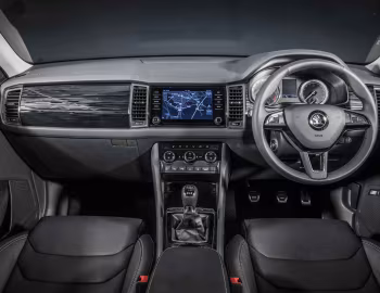 Painel frontal Škoda Kodiaq 4×4 [UK-spec] '2016–21