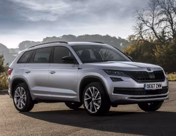 Škoda Kodiaq 4×4 Sportline [UK-spec] '2017–21