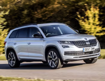 Škoda Kodiaq 4×4 Sportline [UK-spec] '2017–21