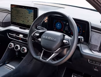 Interior Škoda Kodiaq 4×4 Sportline [UK-spec] '2025–pr.