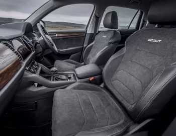Interior Škoda Kodiaq Scout [UK-spec] '2017–21