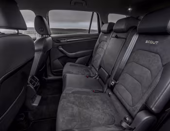 Interior Škoda Kodiaq Scout [UK-spec] '2017–21