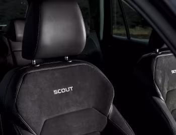Interior Škoda Kodiaq Scout [UK-spec] '2017–21