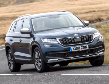 Škoda Kodiaq Scout [UK-spec] '2017–21