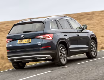 Škoda Kodiaq Scout [UK-spec] '2017–21