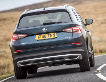 Škoda Kodiaq Scout [UK-spec] '2017–21