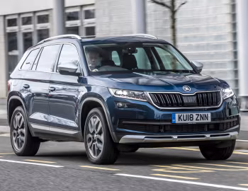 Škoda Kodiaq Scout [UK-spec] '2017–21