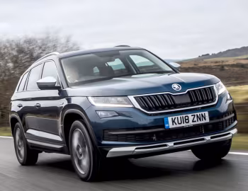 Škoda Kodiaq Scout [UK-spec] '2017–21