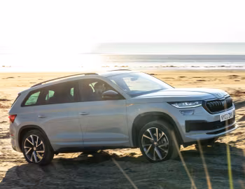 Škoda Kodiaq Sportline 4×4 [UK-spec] '2021–24