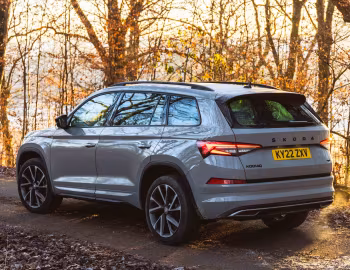 Škoda Kodiaq Sportline 4×4 [UK-spec] '2021–24